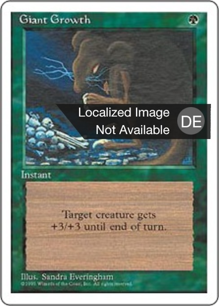 Magic: The Gathering - Riesenwuchs - Fourth Edition