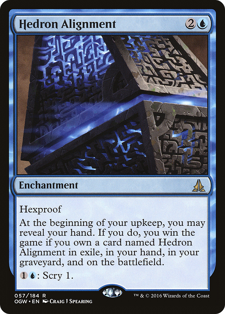 Magic: The Gathering - Hedron Alignment Foil - Oath of the Gatewatch