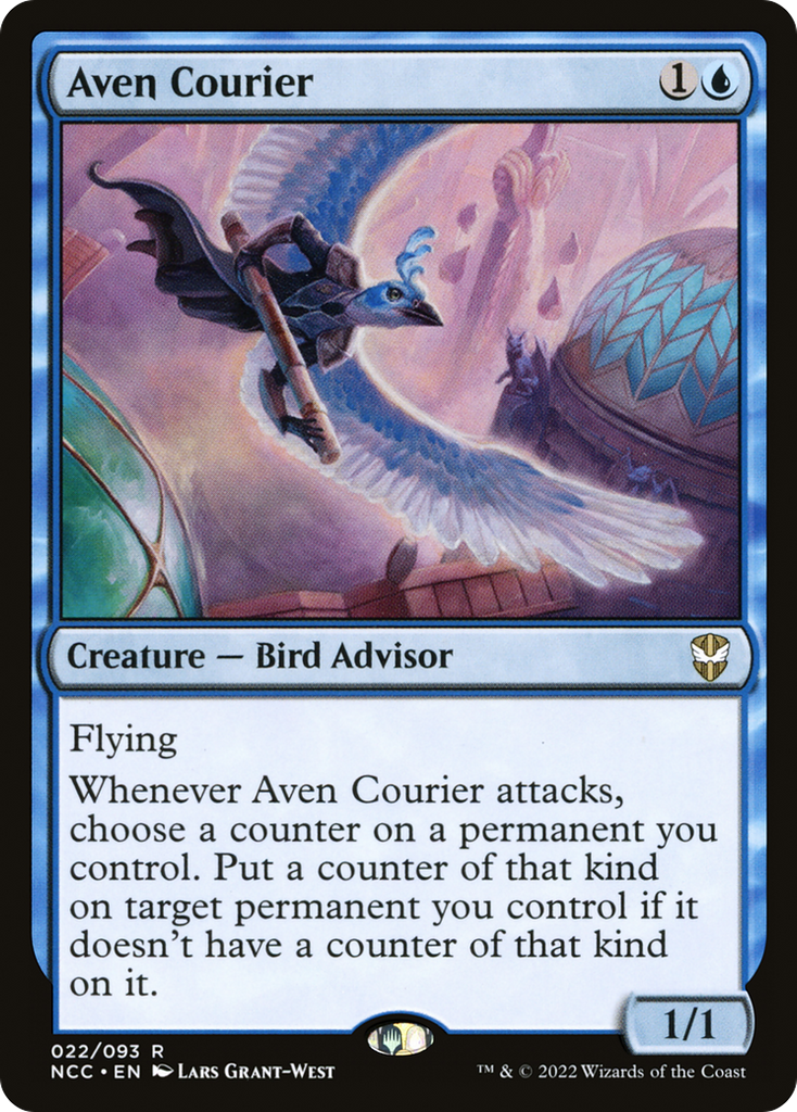 Magic: The Gathering - Aven Courier - New Capenna Commander