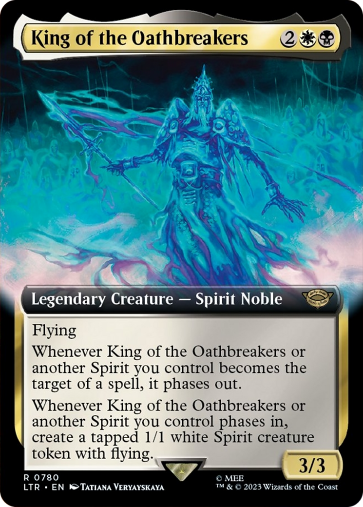 Magic: The Gathering - King of the Oathbreakers Foil - The Lord of the Rings: Tales of Middle-earth