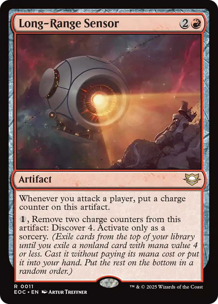 Magic: The Gathering - Long-Range Sensor - Edge of Eternities Commander