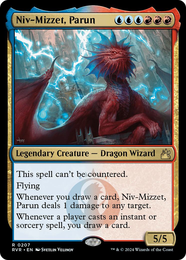 Magic: The Gathering - Niv-Mizzet, Parun Foil - Ravnica Remastered