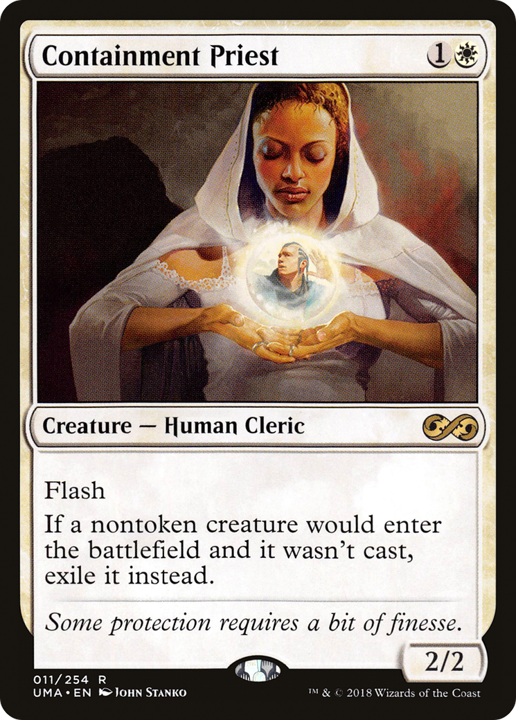 Magic: The Gathering - Containment Priest Foil - Ultimate Masters