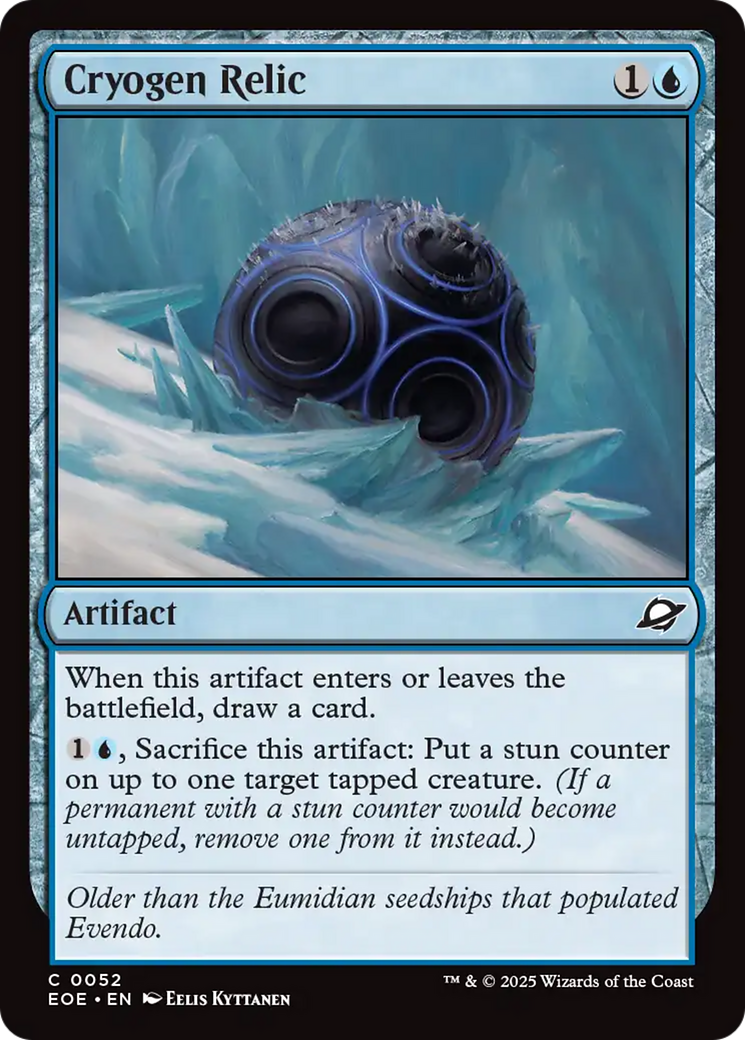 Magic: The Gathering - Cryogen Relic - Edge of Eternities