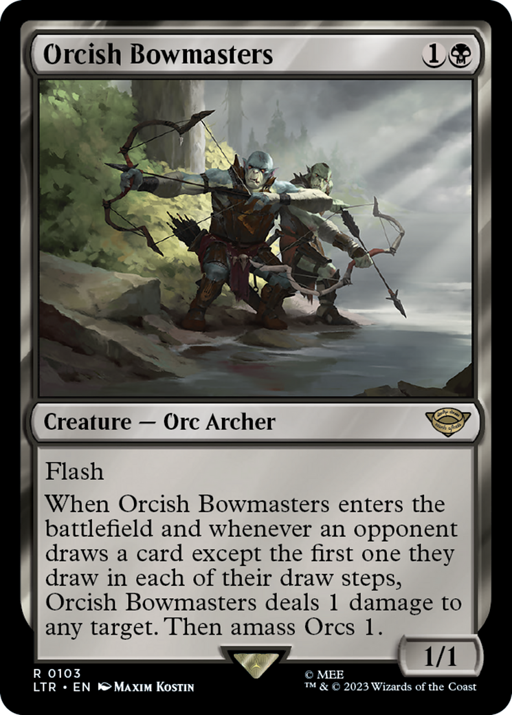 Magic: The Gathering - Orcish Bowmasters - The Lord of the Rings: Tales of Middle-earth