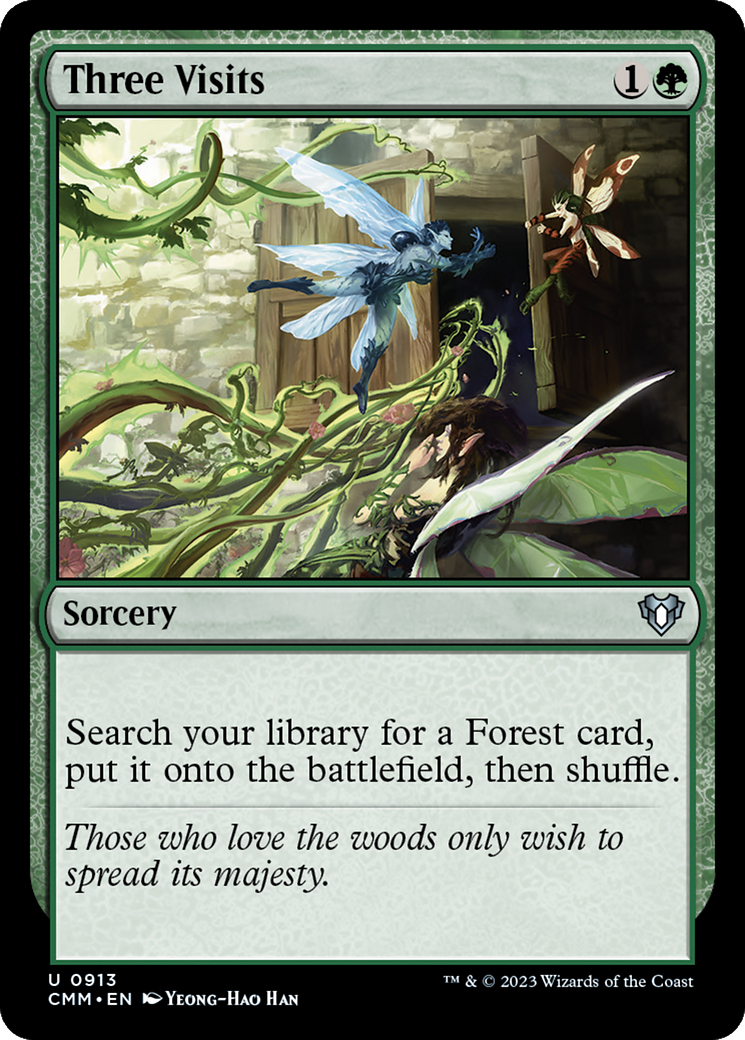Magic: The Gathering - Three Visits - Commander Masters