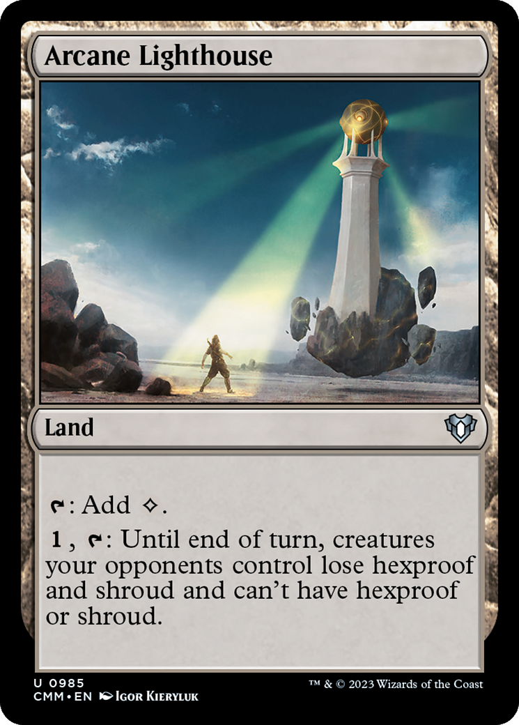 Magic: The Gathering - Arcane Lighthouse - Commander Masters