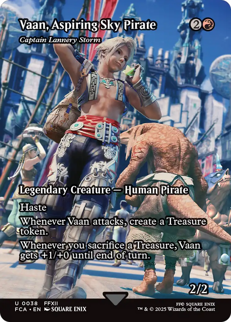 Magic: The Gathering - Captain Lannery Storm Foil - Final Fantasy: Through the Ages