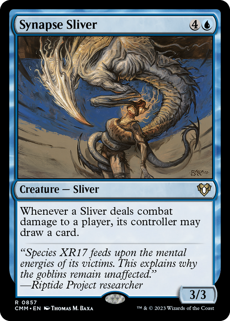 Magic: The Gathering - Synapse Sliver - Commander Masters