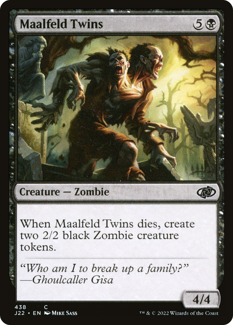 Magic: The Gathering - Maalfeld Twins - Jumpstart 2022