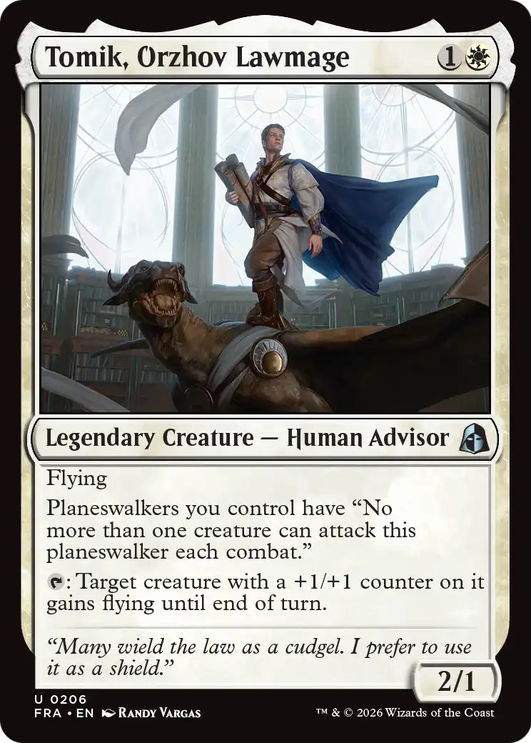 Magic: The Gathering - Tomik, Orzhov Lawmage - Reality Fracture