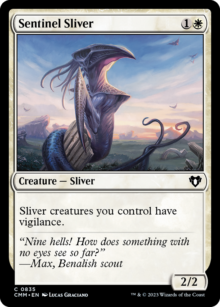 Magic: The Gathering - Sentinel Sliver - Commander Masters
