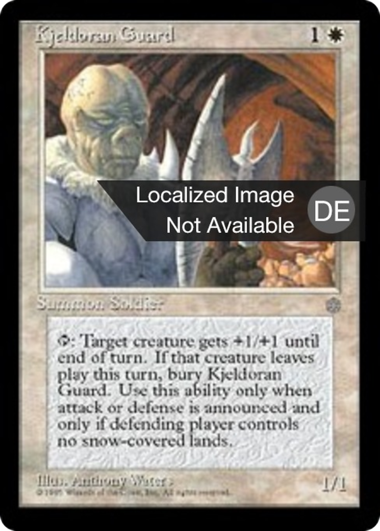 Magic: The Gathering - Kjeldoranische Wache - Ice Age