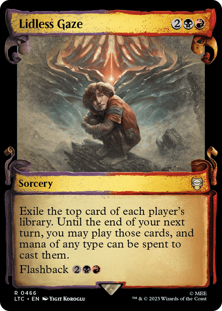 Magic: The Gathering - Lidless Gaze - Tales of Middle-earth Commander
