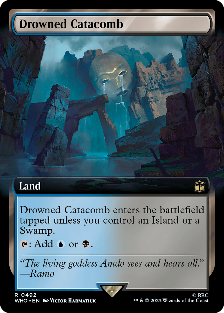 Magic: The Gathering - Drowned Catacomb - Doctor Who