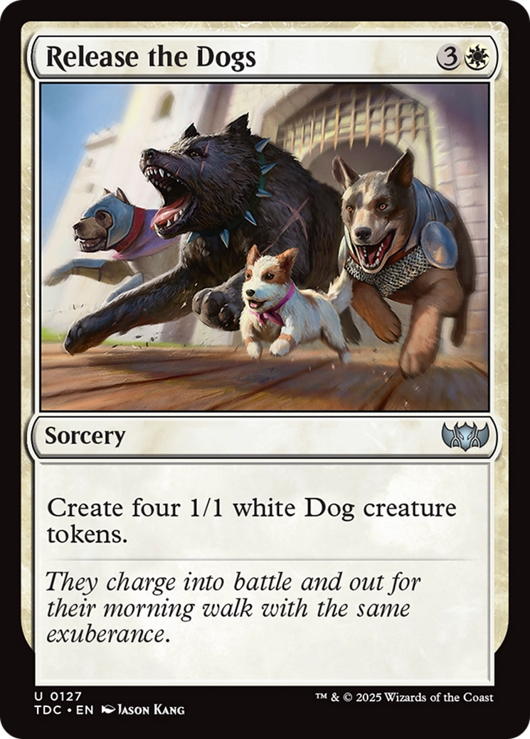 Magic: The Gathering - Release the Dogs - Tarkir: Dragonstorm Commander