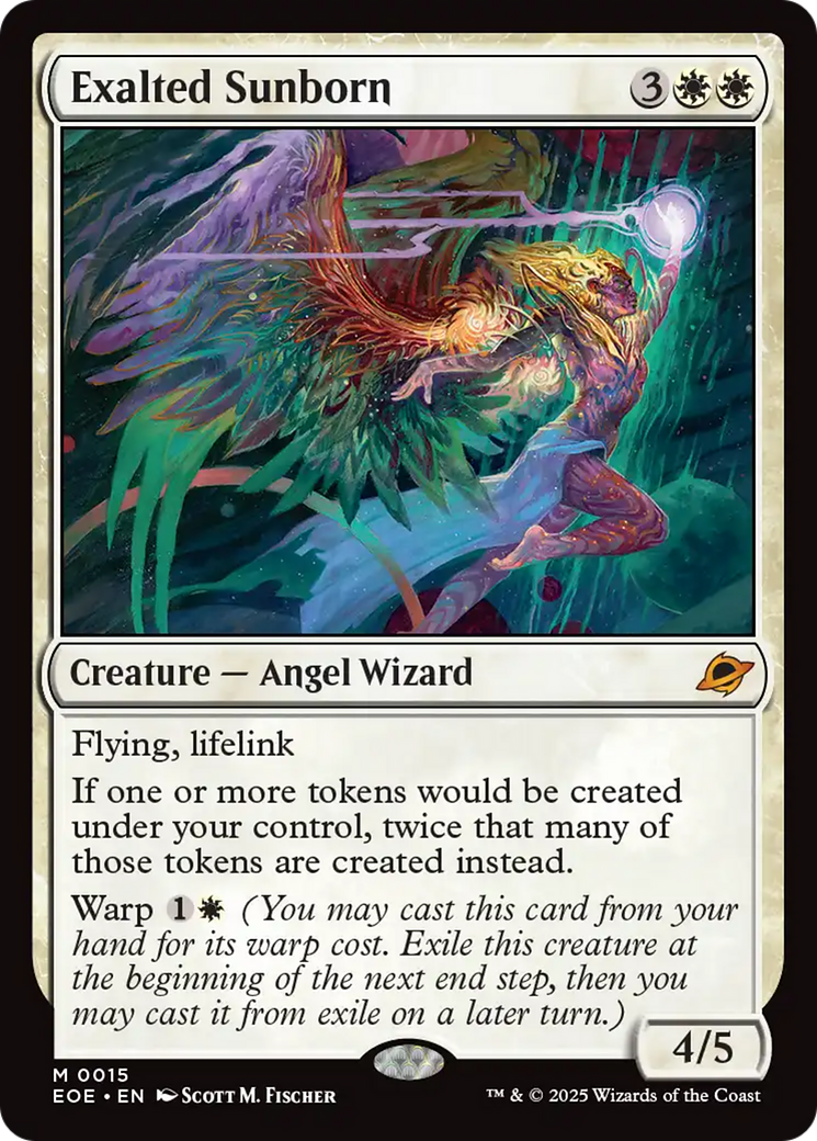Magic: The Gathering - Exalted Sunborn Foil - Edge of Eternities
