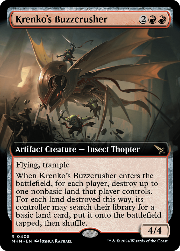 Magic: The Gathering - Krenko's Buzzcrusher - Murders at Karlov Manor