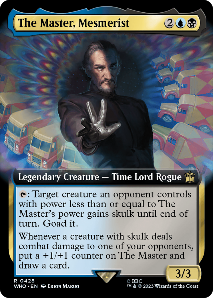 Magic: The Gathering - The Master, Mesmerist - Doctor Who