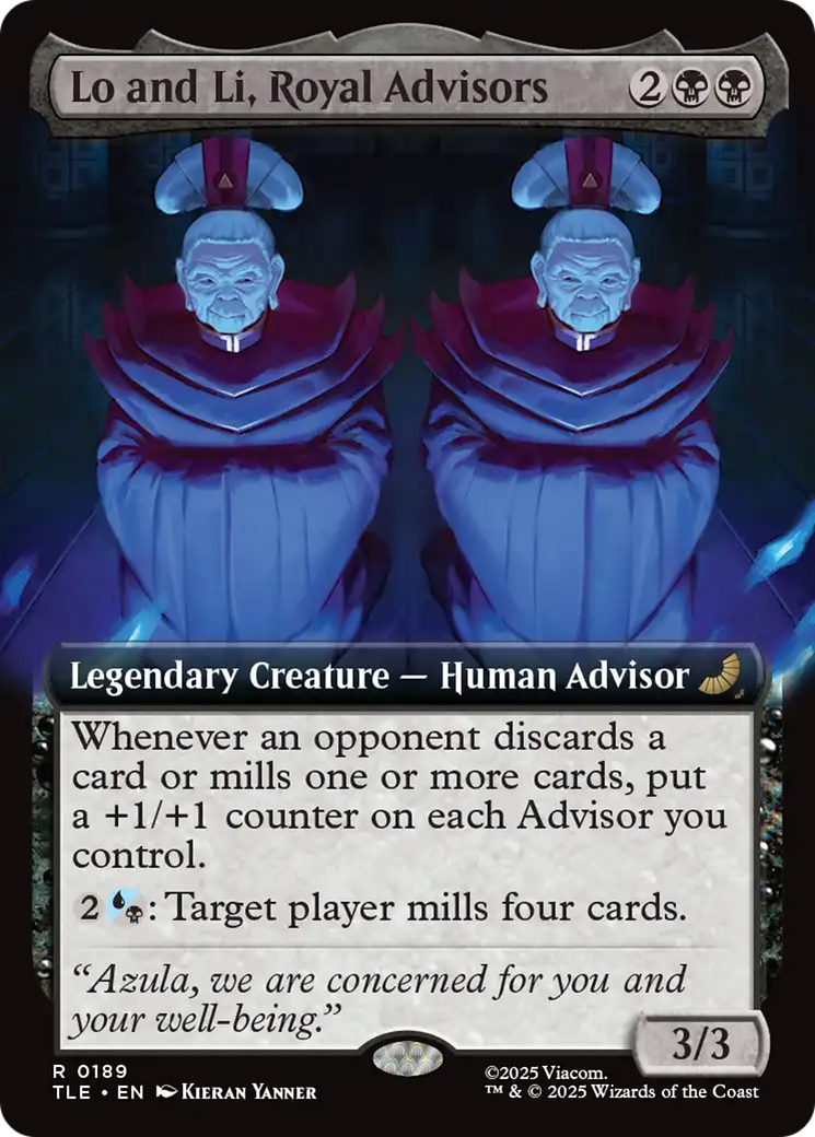 Magic: The Gathering - Lo and Li, Royal Advisors Foil - Avatar: The Last Airbender Eternal