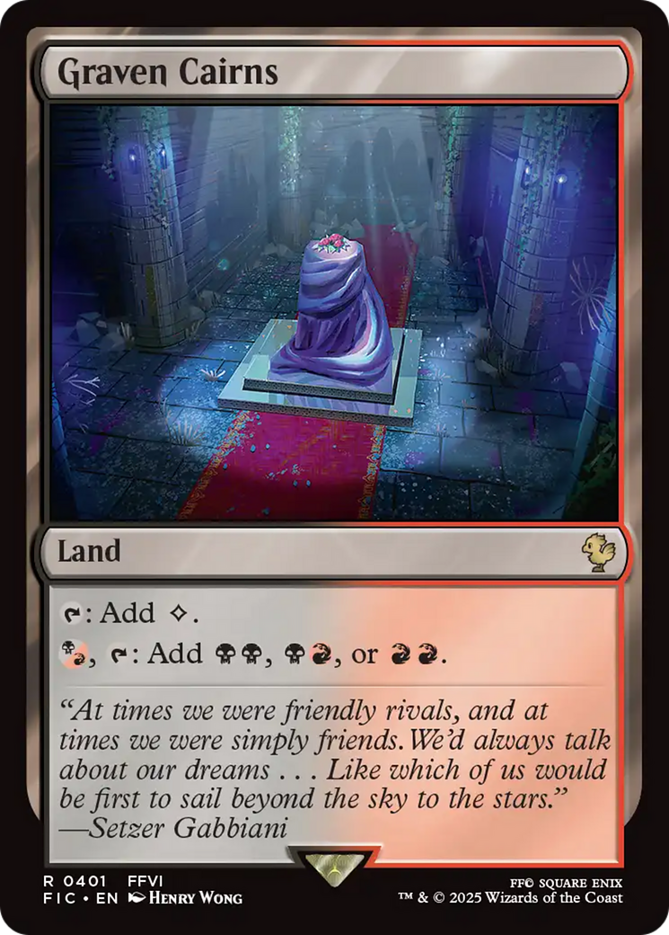 Magic: The Gathering - Graven Cairns - Final Fantasy Commander