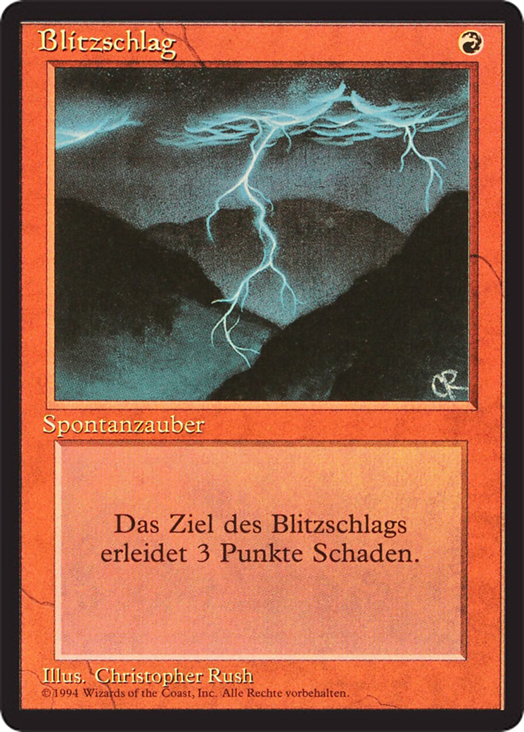 Magic: The Gathering - Blitzschlag - Foreign Black Border