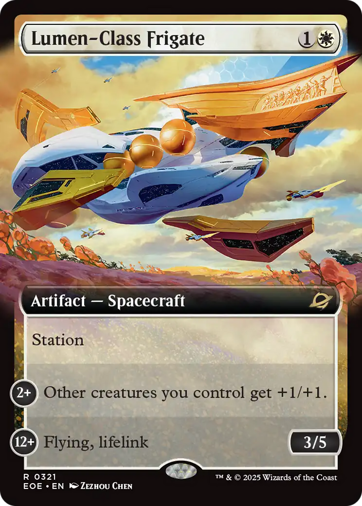 Magic: The Gathering - Lumen-Class Frigate Foil - Edge of Eternities