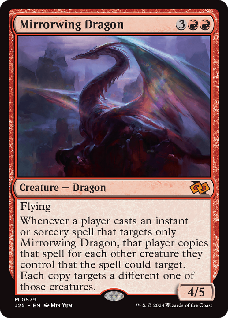 Magic: The Gathering - Mirrorwing Dragon - Foundations Jumpstart