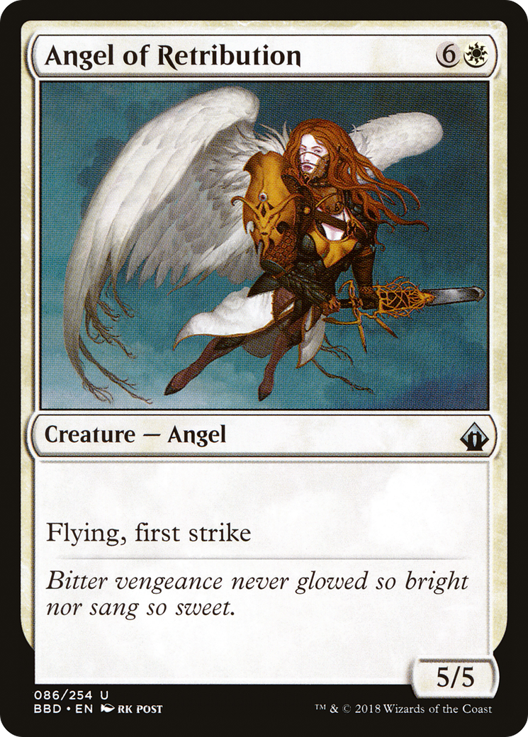 Magic: The Gathering - Angel of Retribution Foil - Battlebond