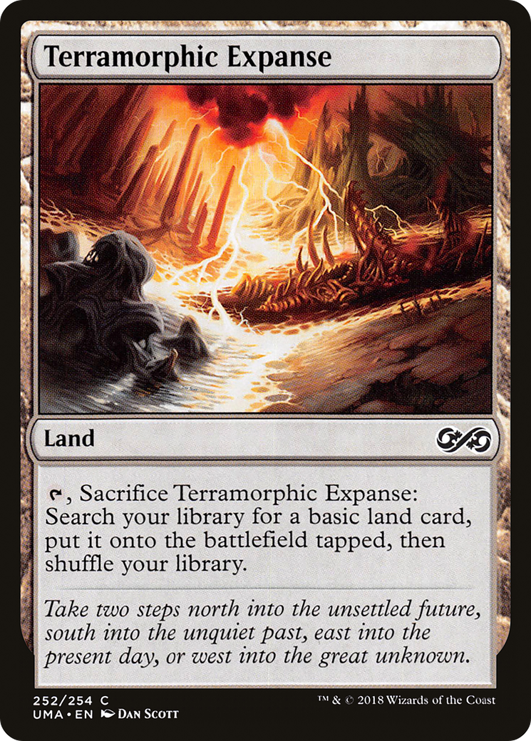 Magic: The Gathering - Terramorphic Expanse Foil - Ultimate Masters