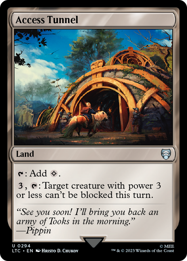 Magic: The Gathering - Access Tunnel - Tales of Middle-earth Commander