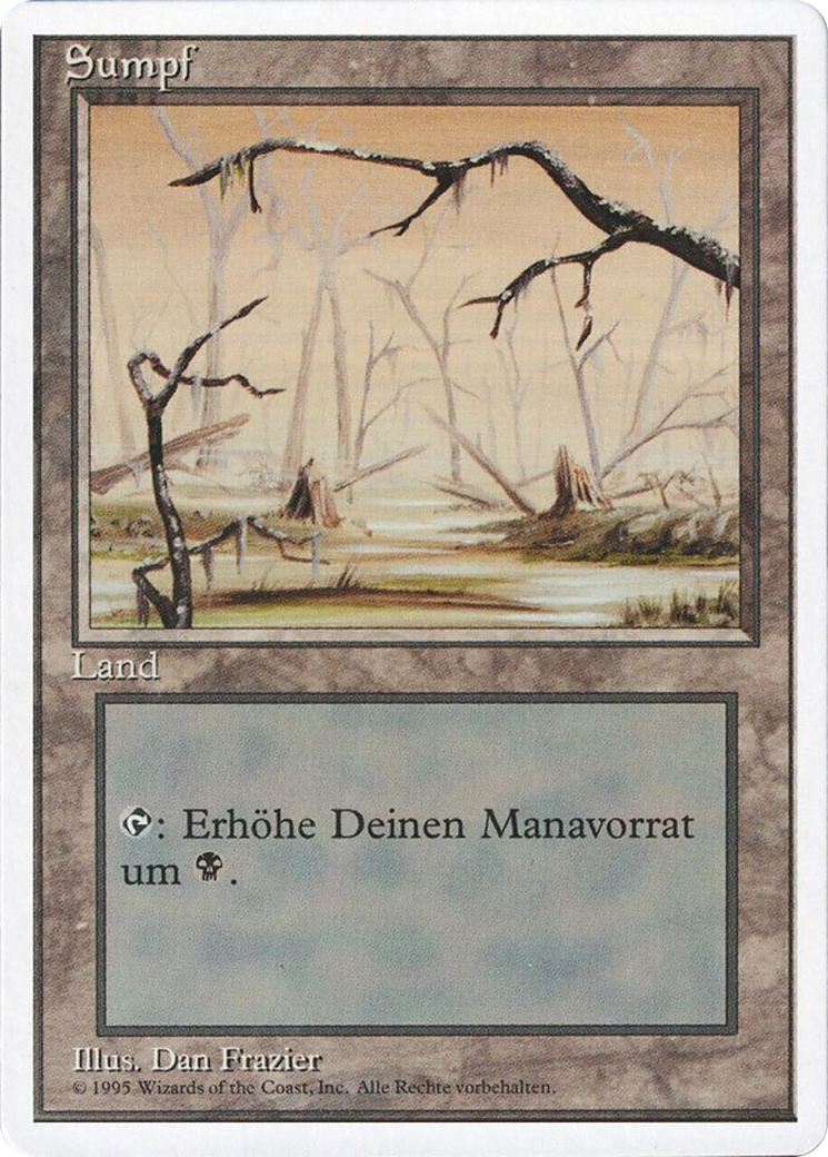 Magic: The Gathering - Sumpf - Revised Edition