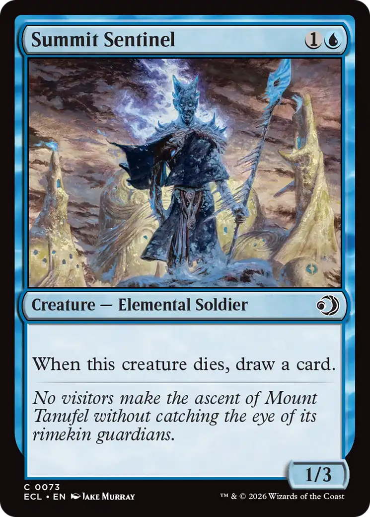 Magic: The Gathering - Summit Sentinel - Lorwyn Eclipsed