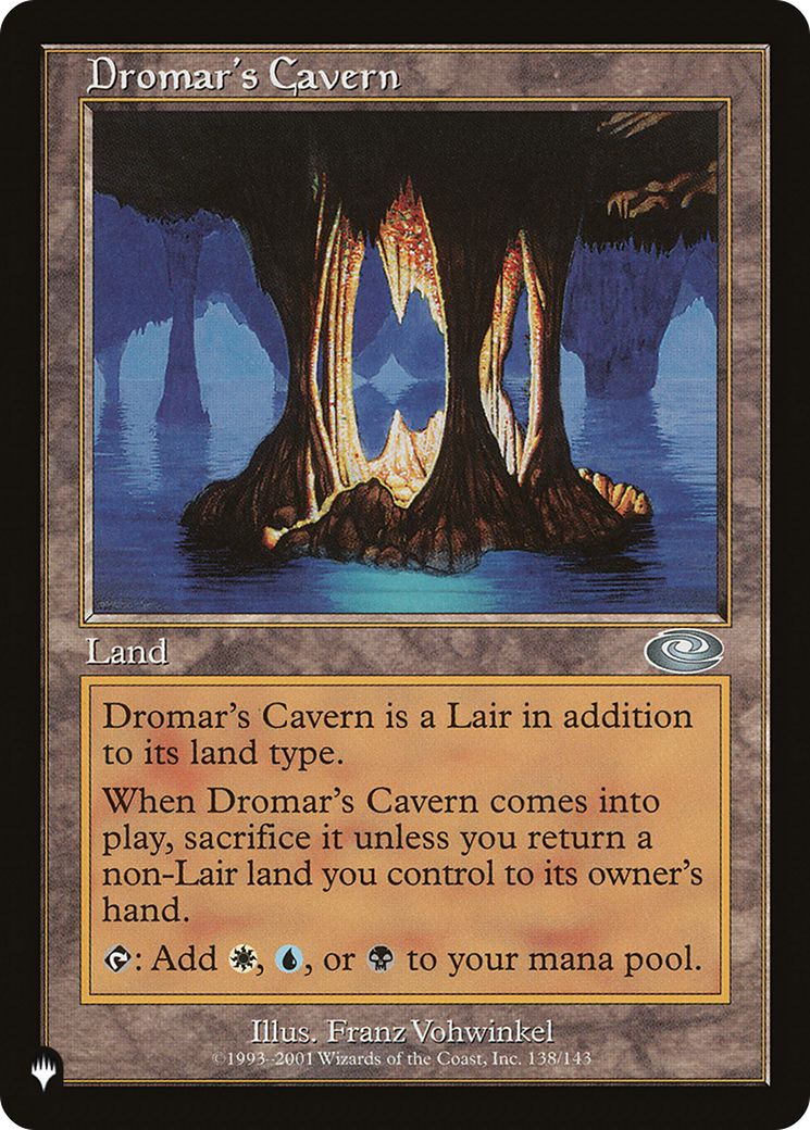 Magic: The Gathering - Dromar's Cavern - The List