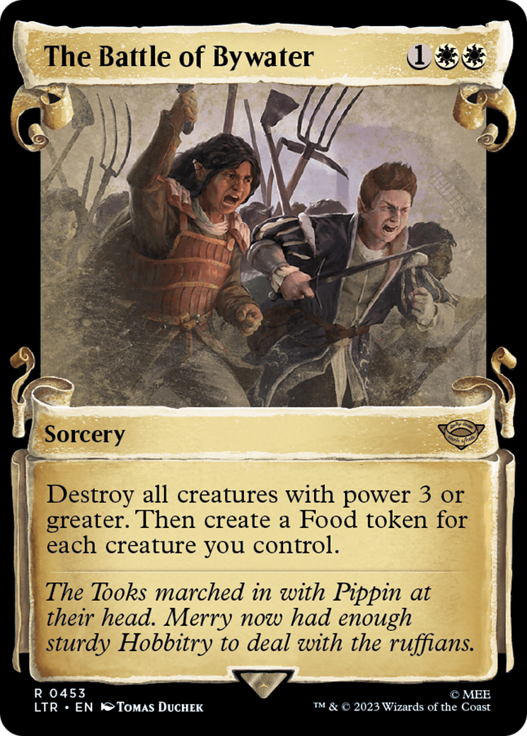 Magic: The Gathering - The Battle of Bywater Foil - The Lord of the Rings: Tales of Middle-earth