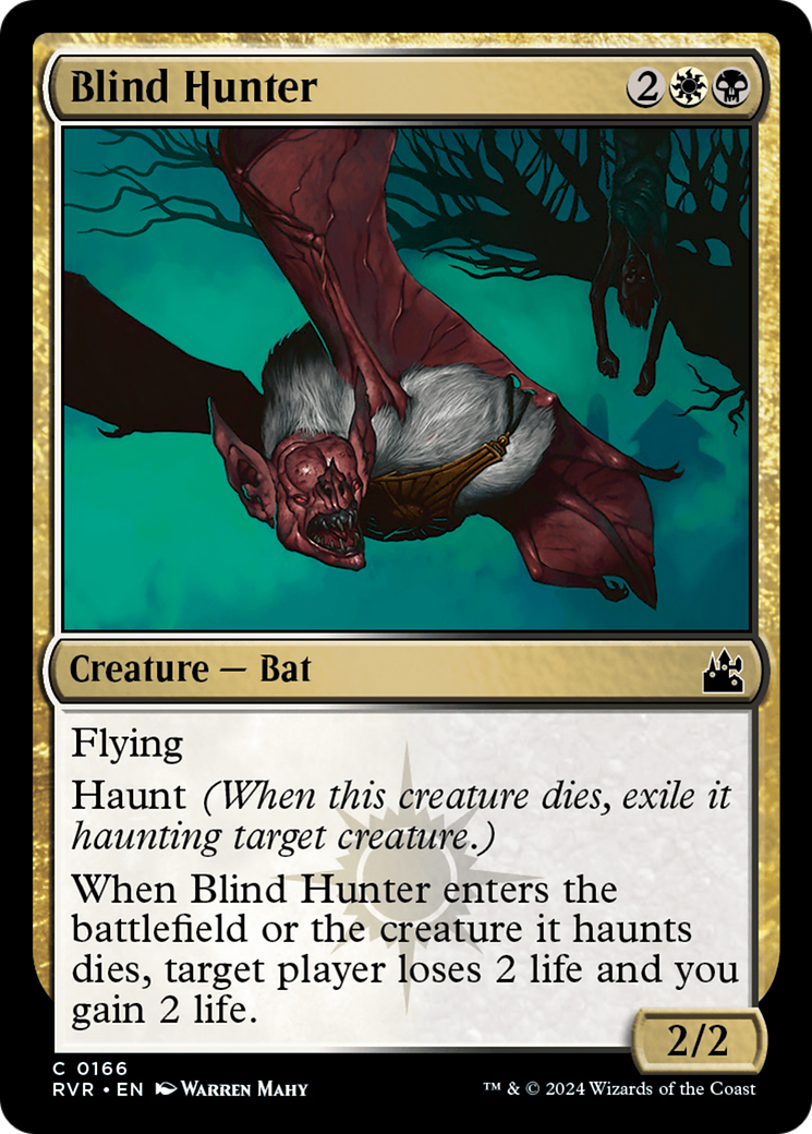 Magic: The Gathering - Blind Hunter Foil - Ravnica Remastered