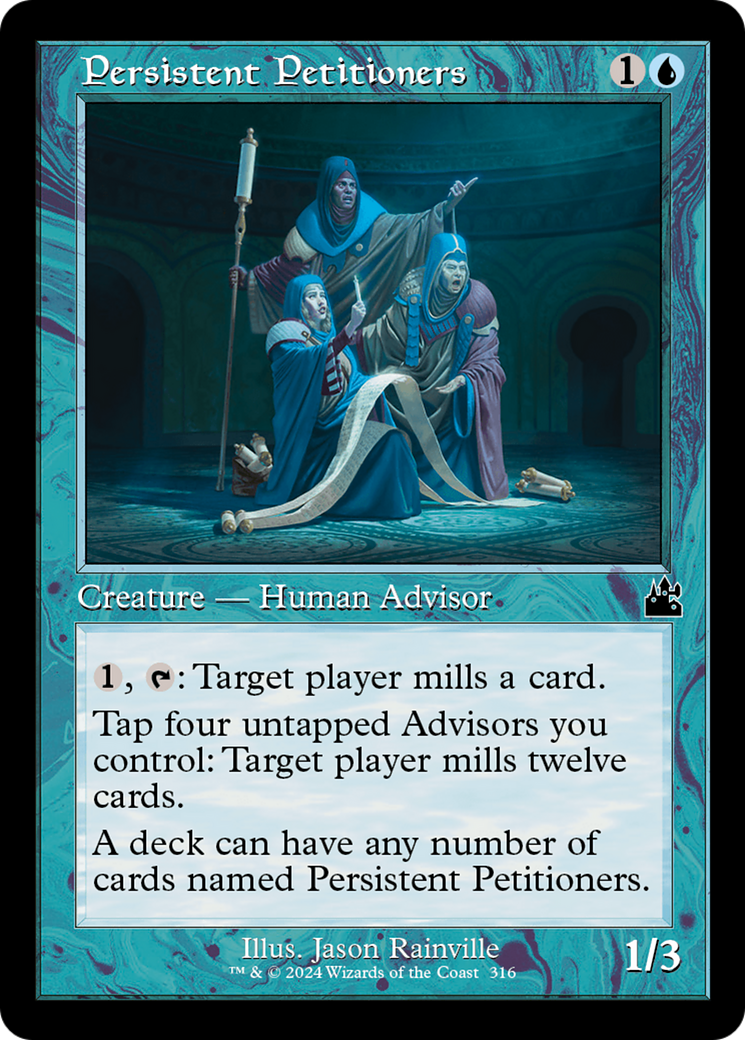 Magic: The Gathering - Persistent Petitioners Foil - Ravnica Remastered