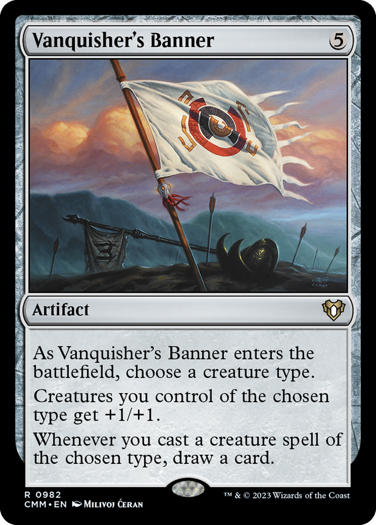 Magic: The Gathering - Vanquisher's Banner - Commander Masters