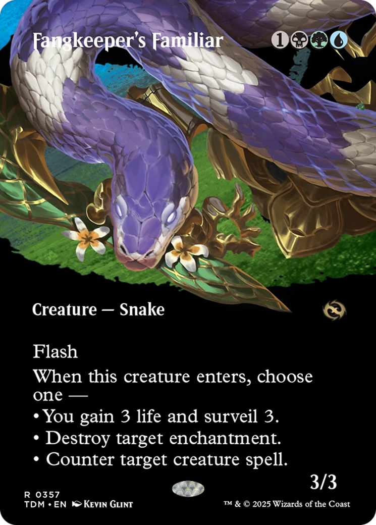 Magic: The Gathering - Fangkeeper's Familiar Foil - Tarkir: Dragonstorm