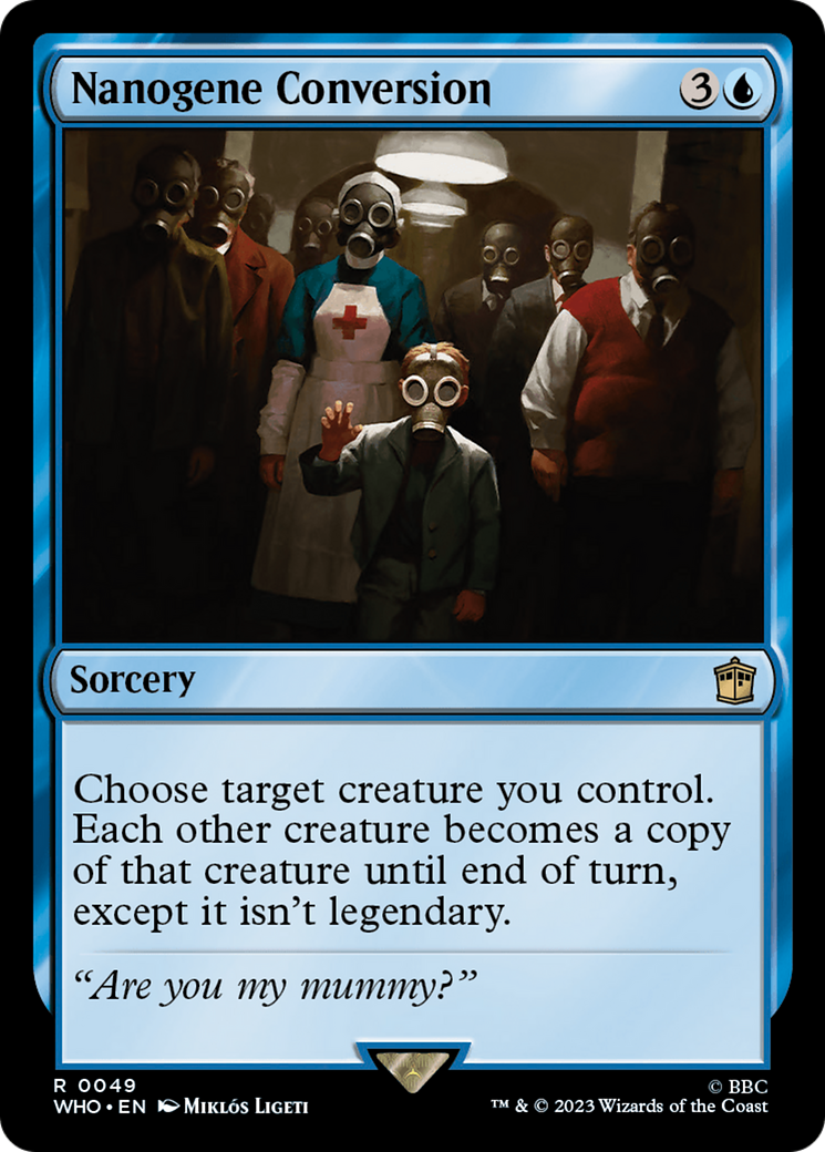 Magic: The Gathering - Nanogene Conversion - Doctor Who