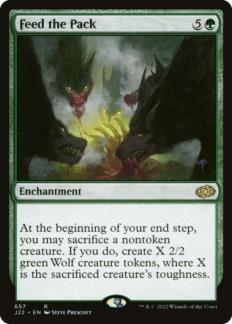 Magic: The Gathering - Feed the Pack - Jumpstart 2022