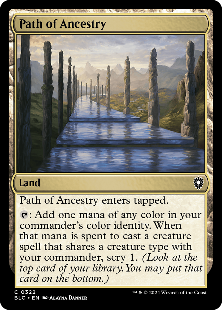 Magic: The Gathering - Path of Ancestry - Bloomburrow Commander