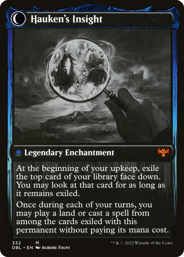 Magic: The Gathering - Jacob Hauken, Inspector // Hauken's Insight - Innistrad: Double Feature