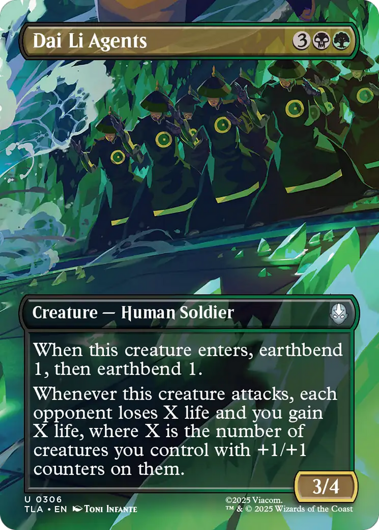 Magic: The Gathering - Dai Li Agents - Avatar: The Last Airbender