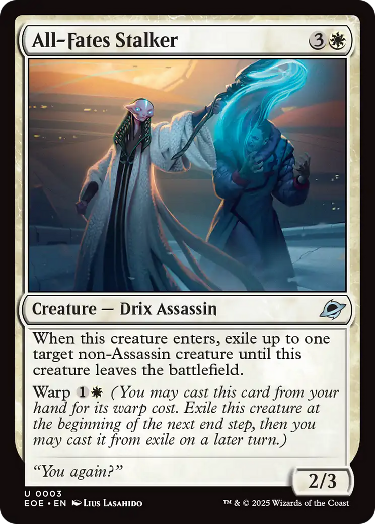 Magic: The Gathering - All-Fates Stalker Foil - Edge of Eternities