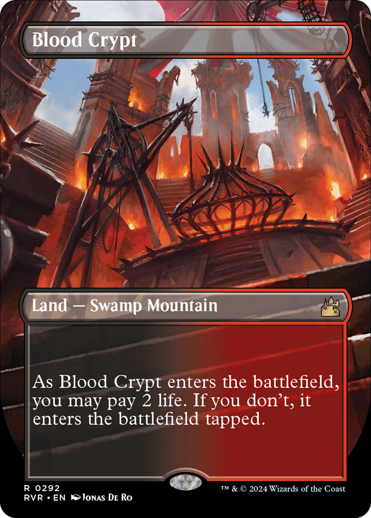 Magic: The Gathering - Blood Crypt Foil - Ravnica Remastered