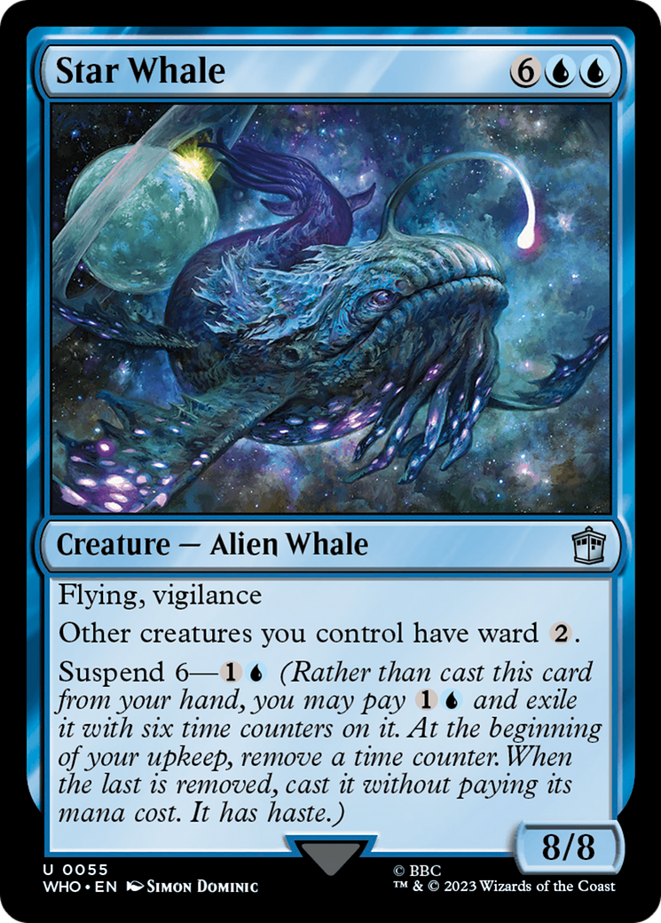 Magic: The Gathering - Star Whale Foil - Doctor Who