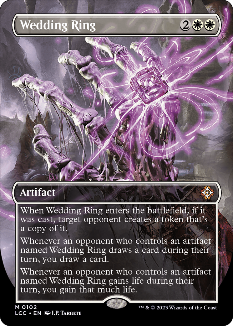 Magic: The Gathering - Wedding Ring - The Lost Caverns of Ixalan Commander