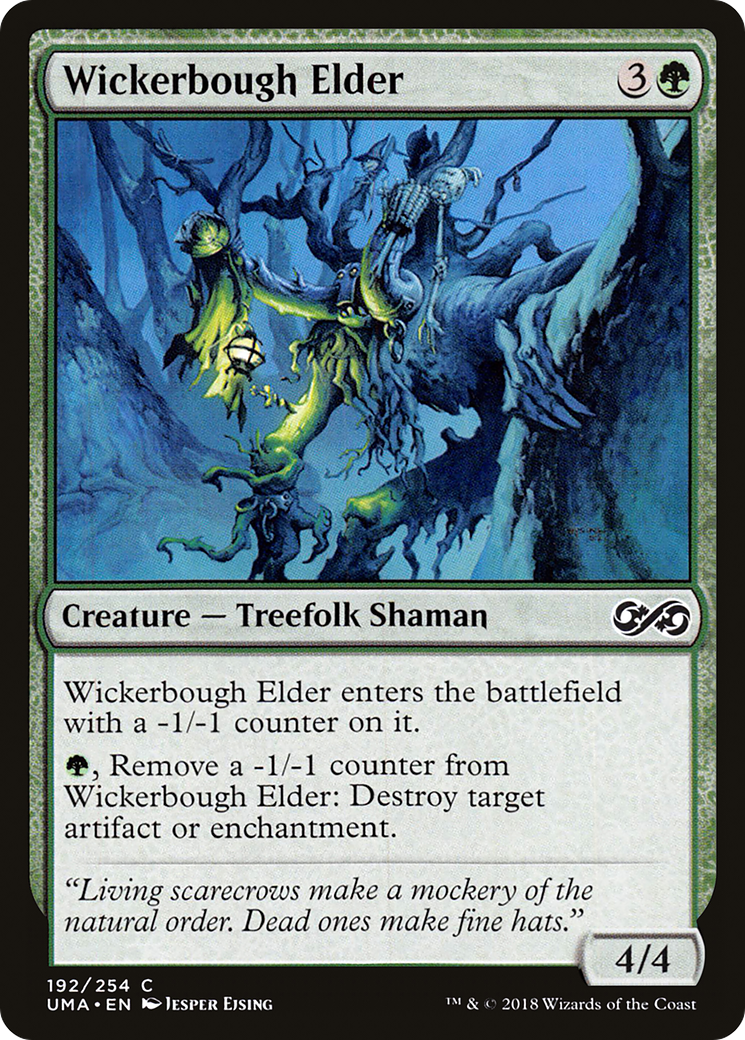 Magic: The Gathering - Wickerbough Elder Foil - Ultimate Masters