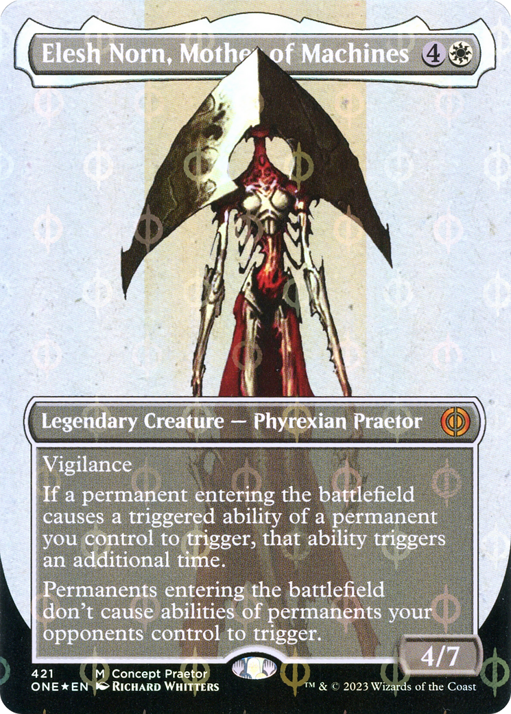 Magic: The Gathering - Elesh Norn, Mother of Machines Foil - Phyrexia: All Will Be One